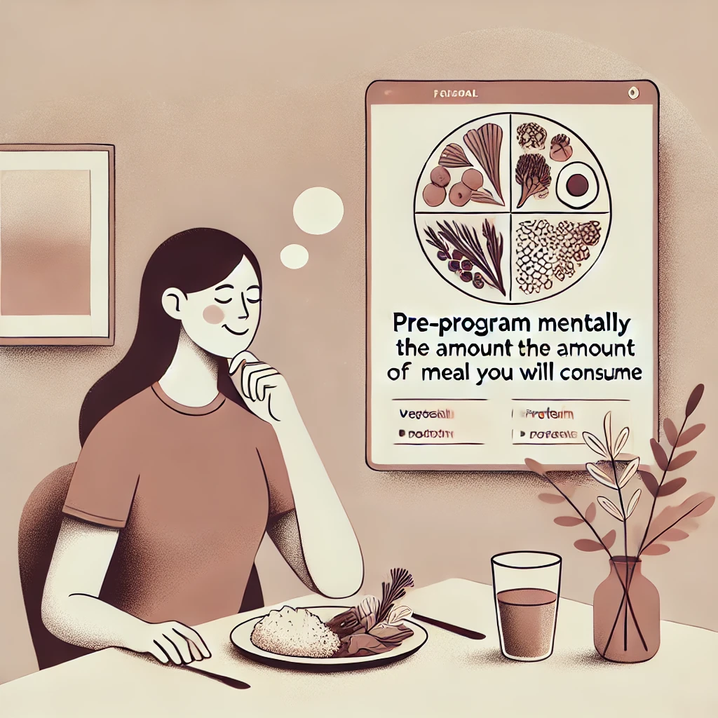 Image related to the stages of a meal: before, during and after