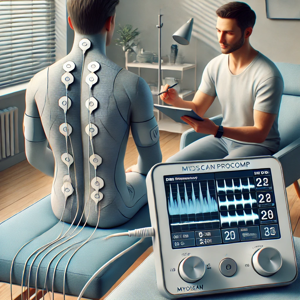 Image related to Electromyography (EMG) and MyoScan