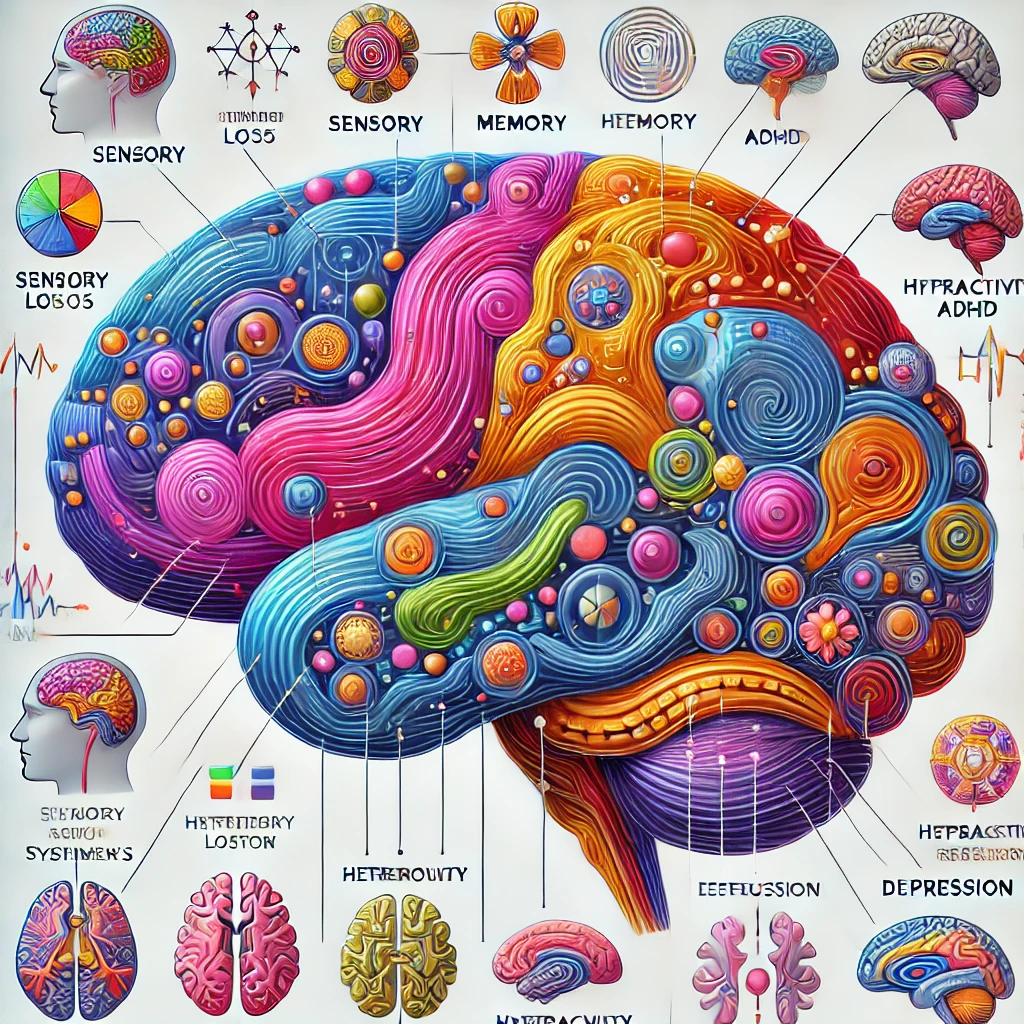 Image related to the brain and mental disorders